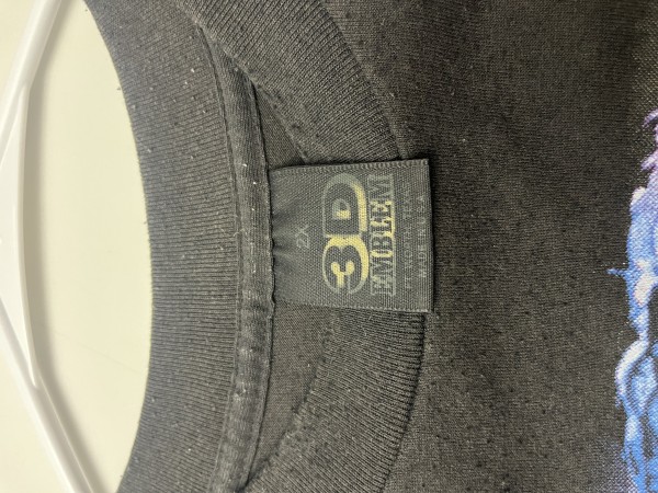 Please Legit Check Johnny Cash 3D Emblem Shirt 2x