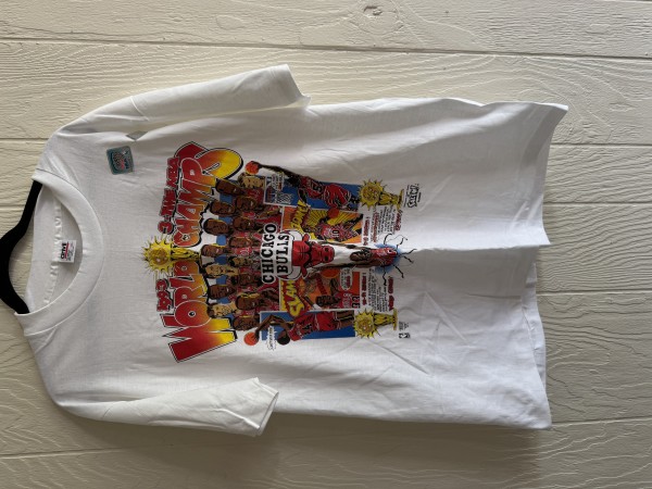 Chicago Bulls World Chaps Shirt 1993 Is it Authentic?