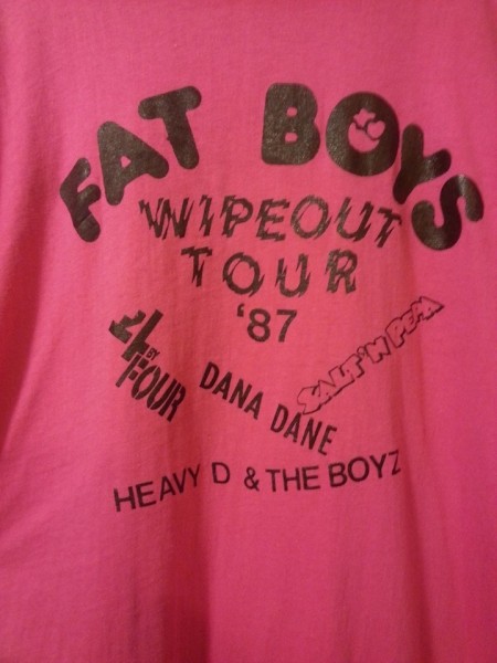 Big Boys/Salt n Peppa/4byFour/Heavy D/Dana Dane 1987 Shirt