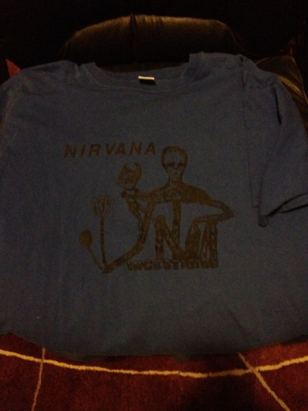 Ever seen this Nirvana Incesticide  shirt?