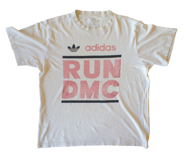 Front Adidas RUNDMC tee