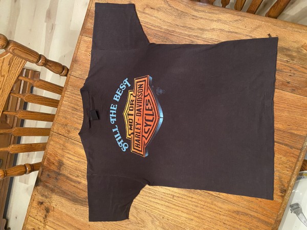 Appraisal Harley Davidson “still the best” 3d emblem shirt