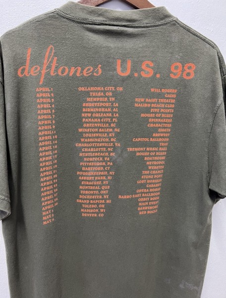 Vintage Deftones ATF 98 Tour LC