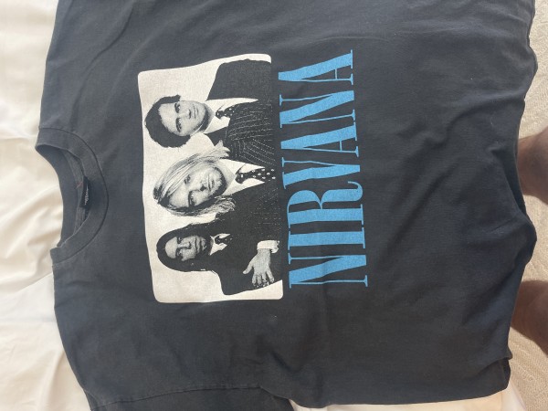 Nirvana Tee Help - Subpop on Back
