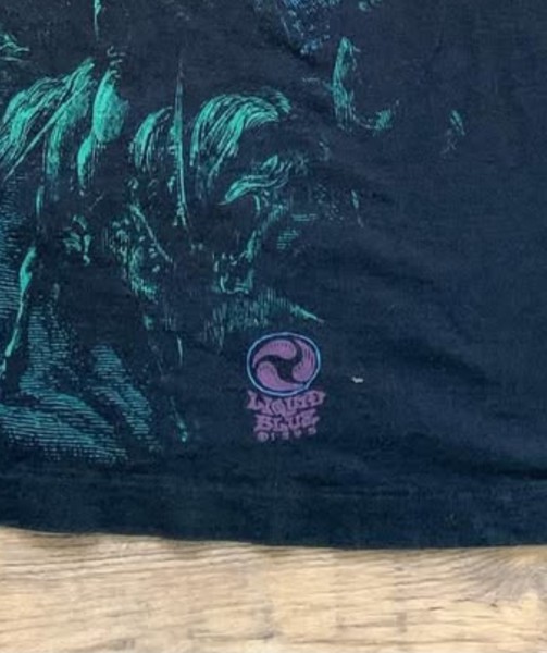 Liquid Blue Crucifixion legit check/curious about people's thoughts