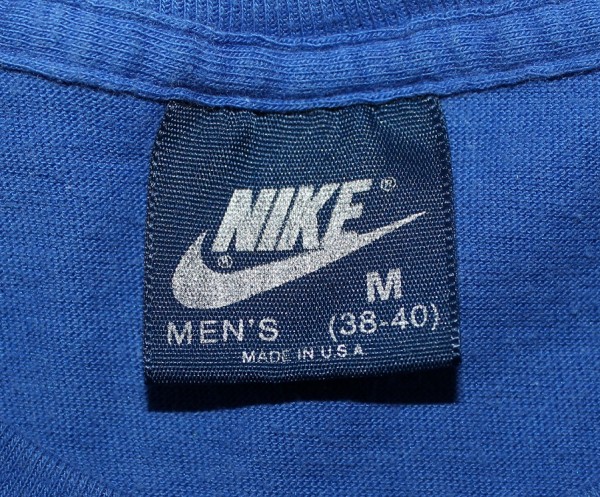 Nike blue tag torso graphic vintage t-shirt