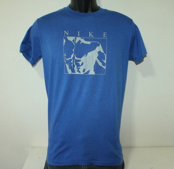 Nike blue tag torso graphic vintage t-shirt