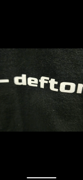 Deftones white pony tour tee cut tag