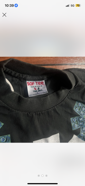 Vintage Red Hot Chili Peppers (Sof Tee Tag)
