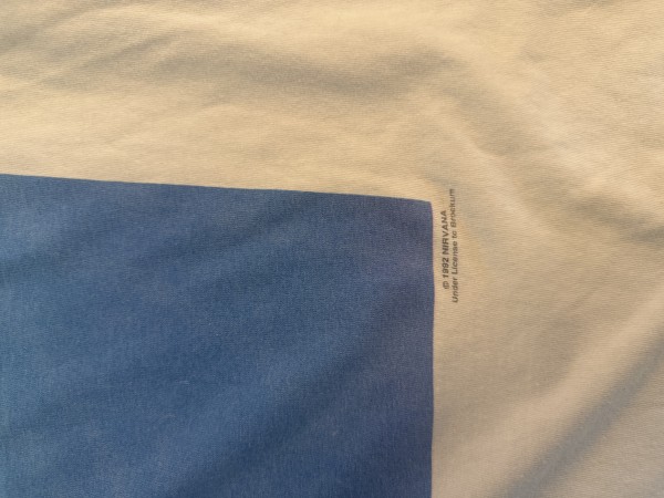 1992 nevermind nirvana shirt