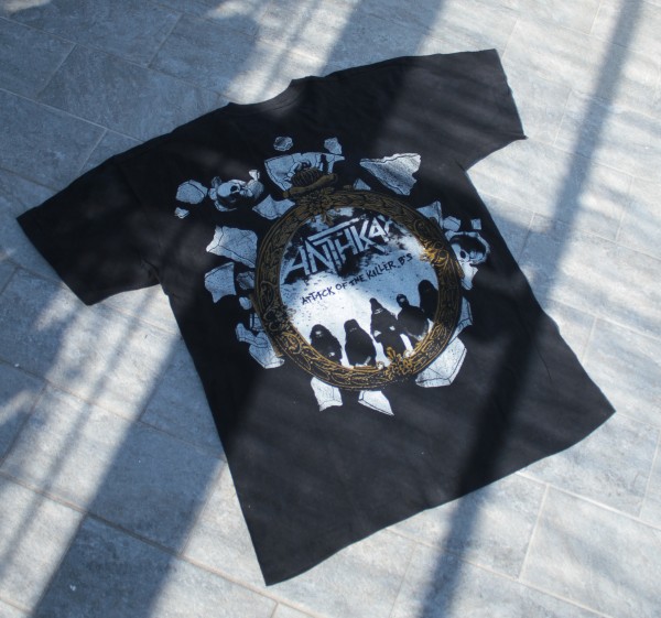 Anthrax 1991 vintage tee