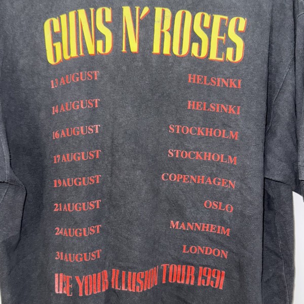 Guns N’ Roses 1991 Use Your Illusion Tour