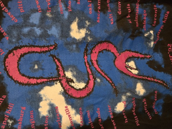 The Cure Wish 1992 tour Brockum Group