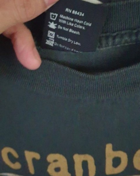 Legit chek cranberries world tour 2005 shirt, please