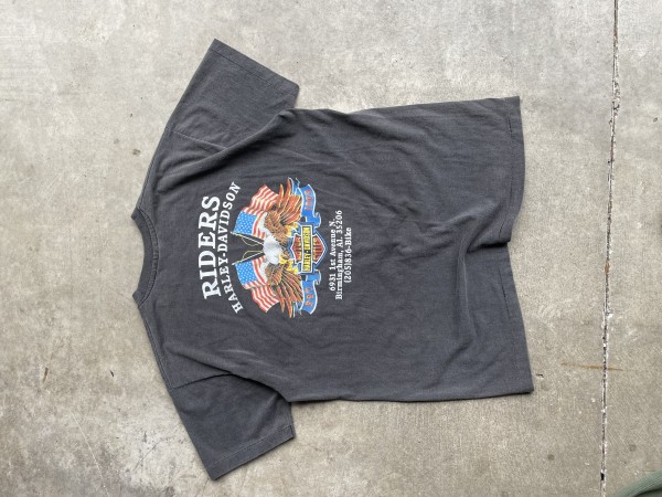 1990 3D Emblem Last Biker on Earth
