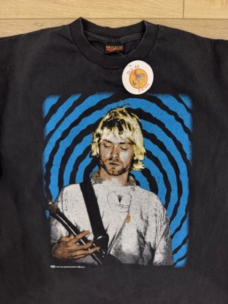 LC 1993 Kurt Cobain Shirt Brockum Tag