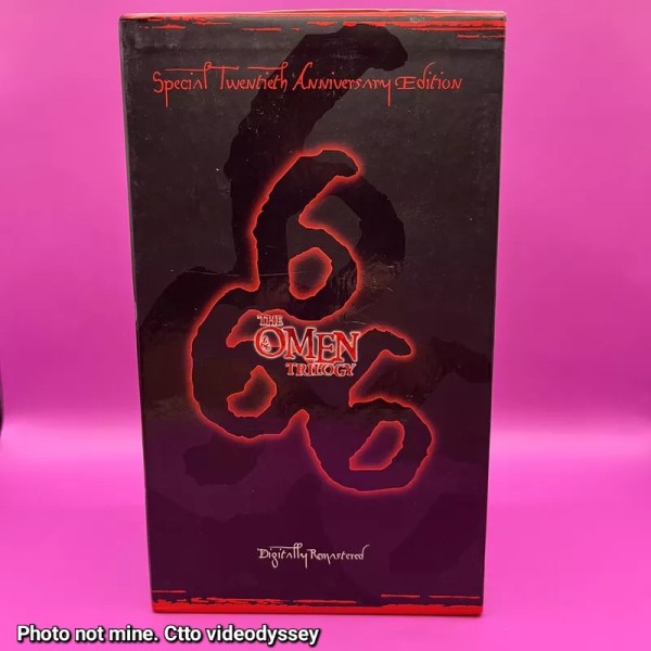 The Omen Trilogy Special 20th Anniversary Edition VHS Promo