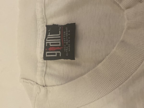 Kurt Cobain Giant L tee authentication