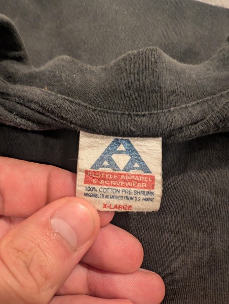Legit Check Stone Cold Red Flaming Skull AAA Tag