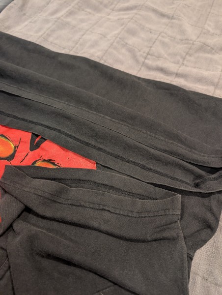 Legit Check Stone Cold Red Flaming Skull AAA Tag