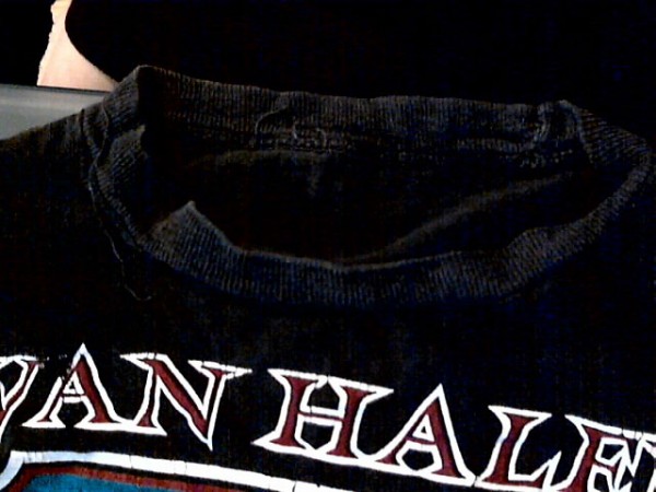 Van Halen Tee 1984 Collar