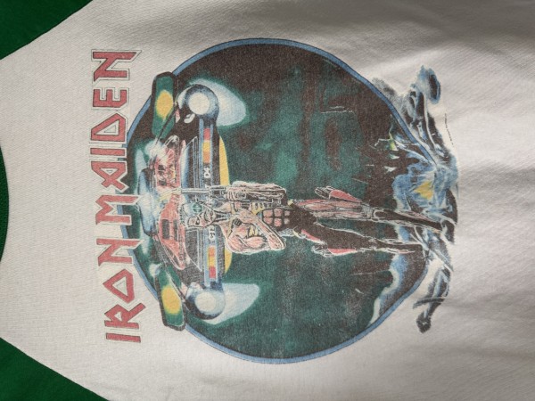 era of this baseball bootleg iron maiden, no tag ?