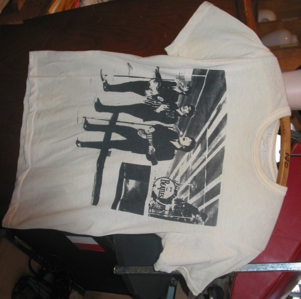 Feb 7th 1964 The Beatles’ first Ed Sullivan Show t-shirt.