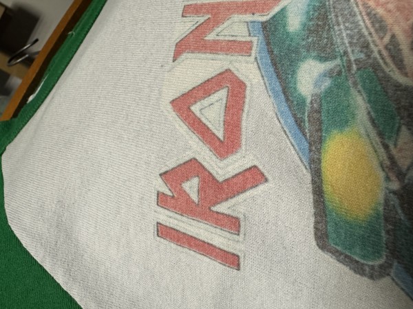 era of this baseball bootleg iron maiden, no tag ?