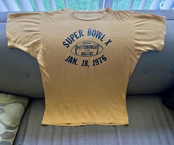 Super Bowl X 1976 . Mint original