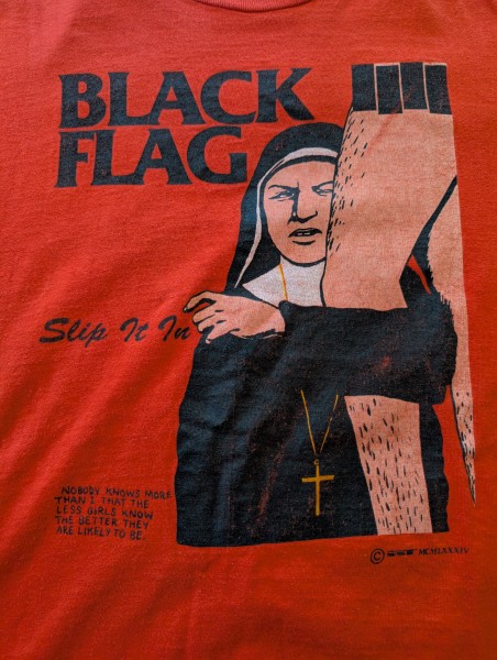 Black Flag.....Slip it in tour 84-85