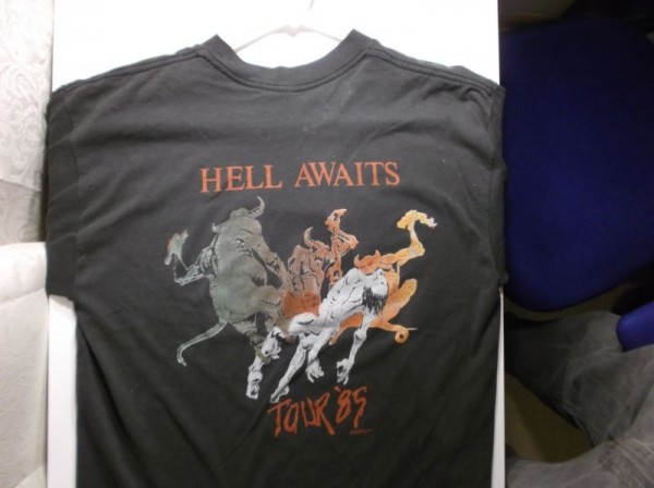Vintage Slayer 1985 Hell Awaits Tour T Shirt authenticity?