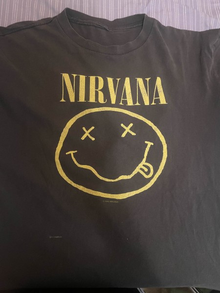 1992 Nirvana Smiley Tee