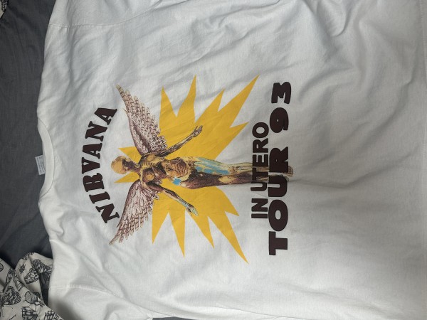 Nirvana In Utero World Tour 93-94 – Sof Tee Jays tag