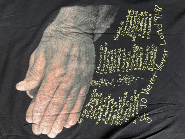 Vintage 1990s METALLICA Enter The Sandman T Shirt