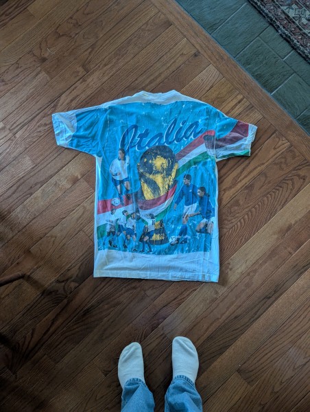 90s Italia Soccer World Cup AOP T Shirt Speedy Gonzales