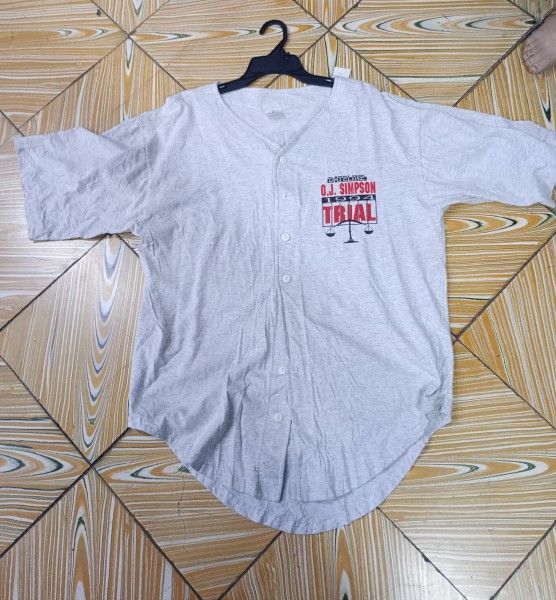 O.J. Simpson Murder Case '94 baseball shirt Disaster Wear