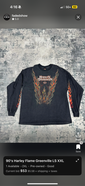90s Harley Fle Greenville LS