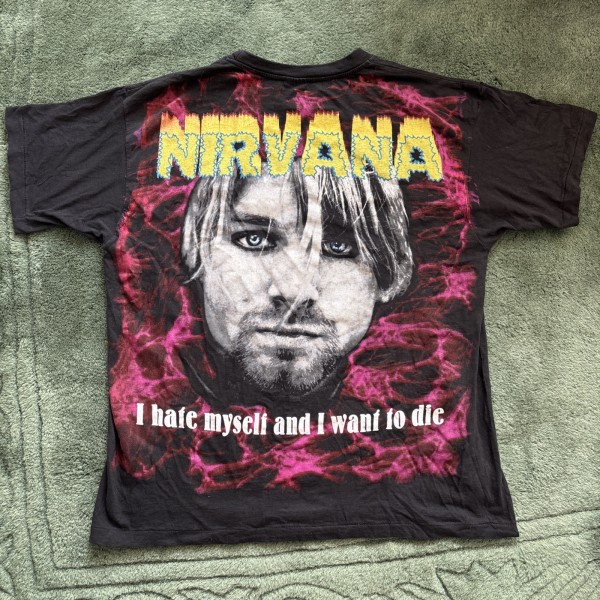 Kurt cobain euro bootleg I hate myself and I want to die double sided