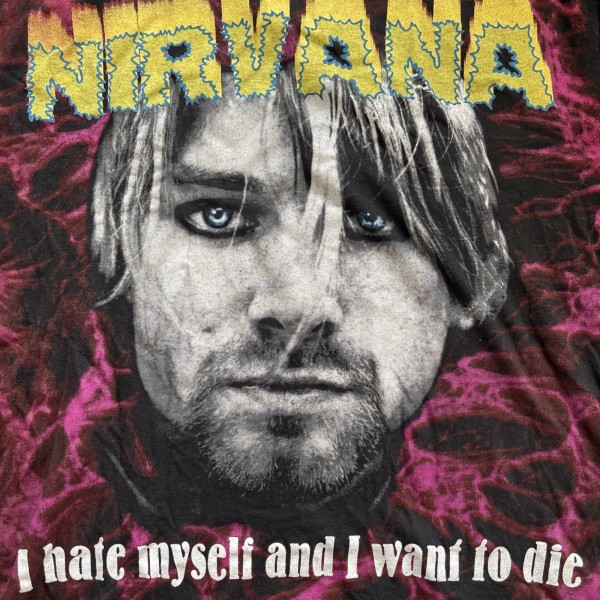 Kurt cobain euro bootleg I hate myself and I want to die double sided