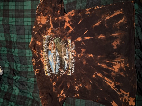 Harley  Proud & Fearless Tie Dye Tee Size:XXL