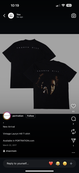 Late 90s Lauryn Hill T-Shirt?