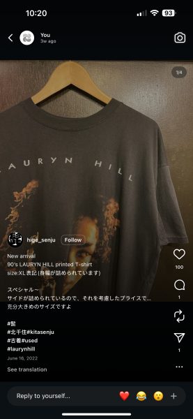 Late 90s Lauryn Hill T-Shirt?