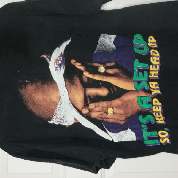 90s Tupac Rap Tee It's a Set UP