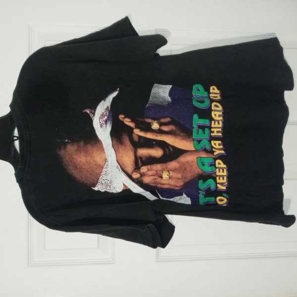 90s Tupac Rap Tee It's a Set UP