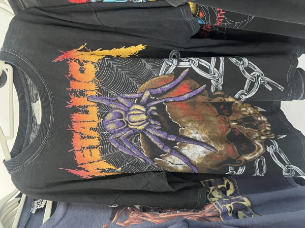 metallica tarantula / snake t-shirt