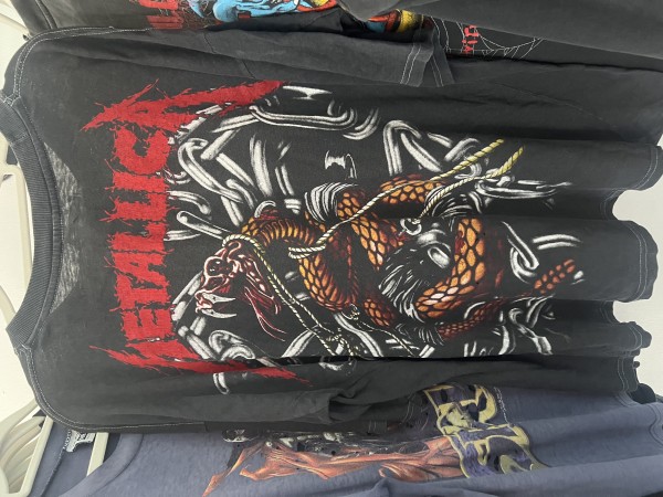 metallica tarantula / snake t-shirt