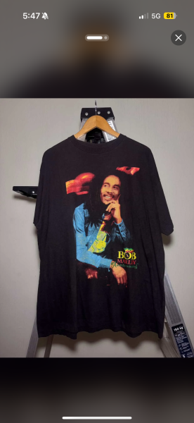 Vintage Bob Marley Rap Tee