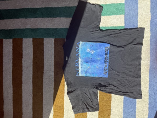 Vintage 1990s Rare Nirvana Nevermind T shirt