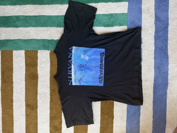 Vintage 1990s Rare Nirvana Nevermind T shirt