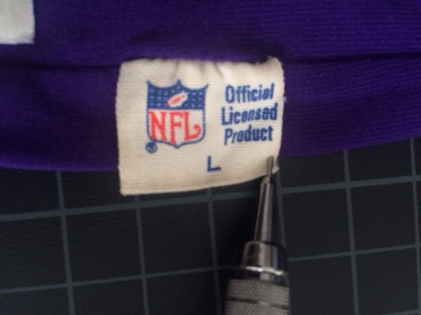 NFL official product label
